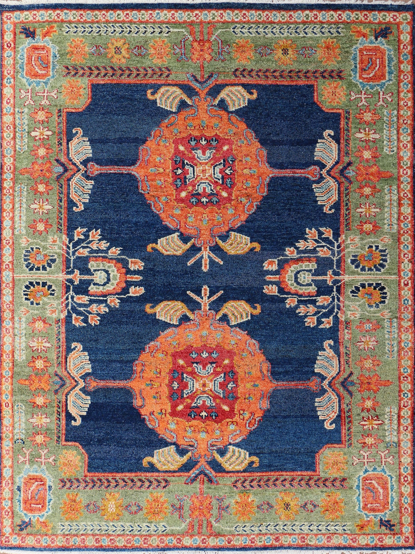 Gabbeh Loribaft Design Shiny Hand Knotted Persian Traditional Afghan Handspun Woolen Living Area Rugs4817 (8x10) 3-20