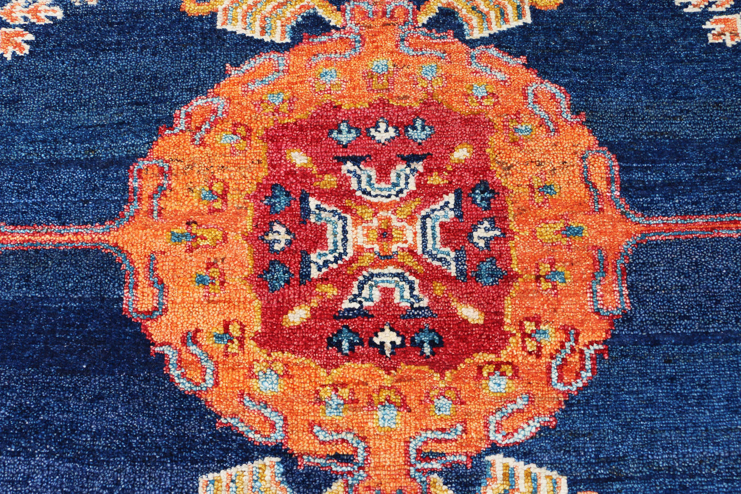 Gabbeh Loribaft Design Shiny Hand Knotted Persian Traditional Afghan Handspun Woolen Living Area Rugs4817 (8x10) 3-20