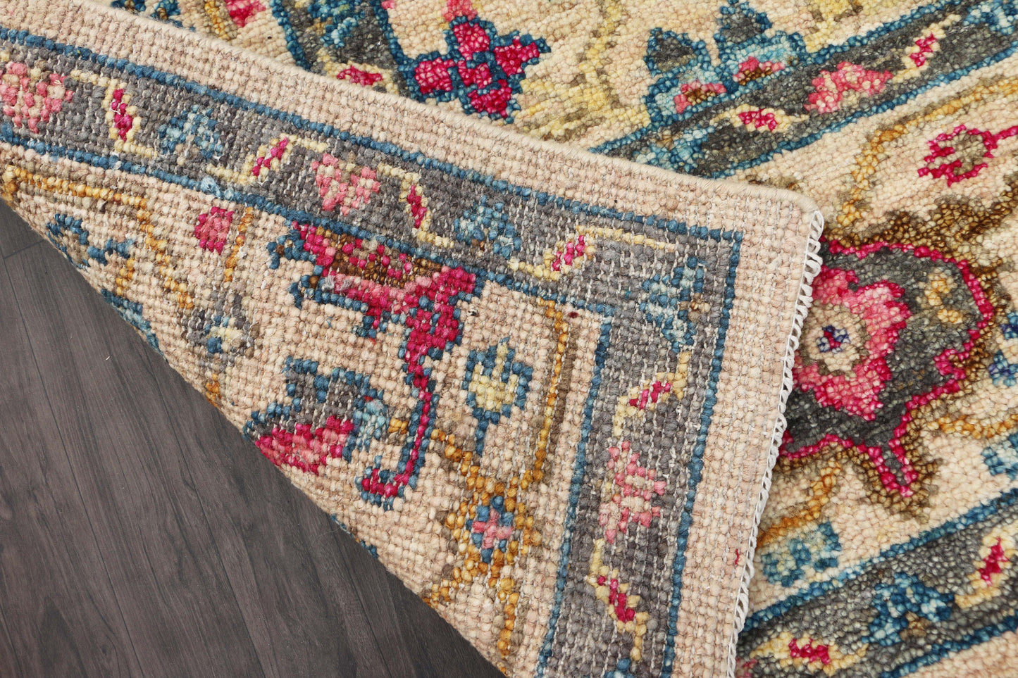 Gabbeh Loribaft Design Shiny Hand Knotted Persian Traditional Afghan Handspun Woolen Living Area Rugs 4828 (9x12)   3-20