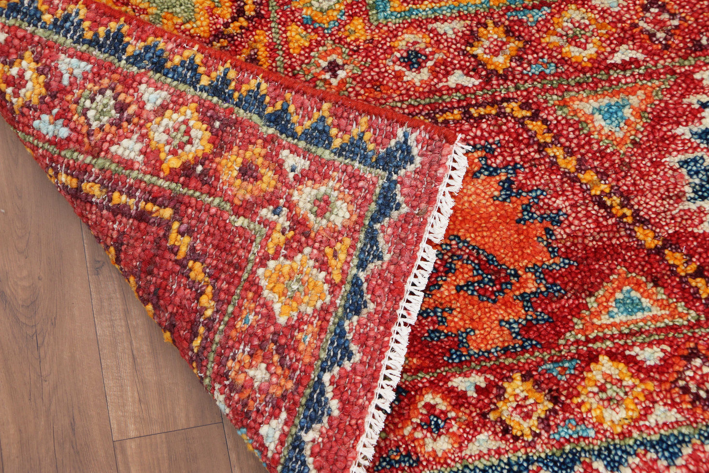 Gabbeh Loribaft Design Shiny Hand Knotted Persian Traditional Afghan Handspun Woolen Living Area Rugs4817 4823 (9x12)  3-20 (8x10-9x12)