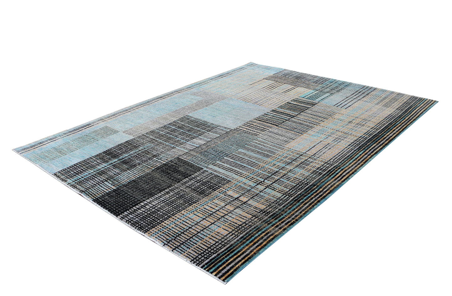 Gabbeh Loribaft Design Shiny Hand Knotted Persian Traditional Afghan Handspun Woolen Living Area Rugs